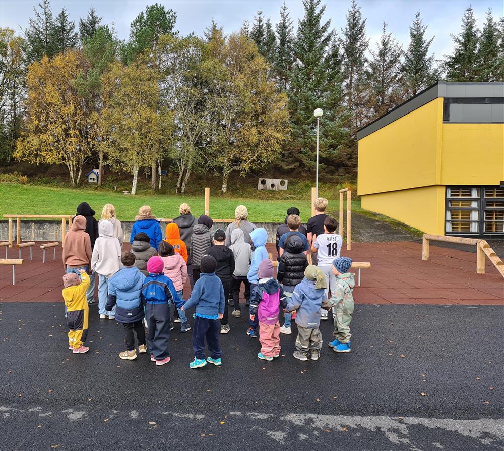 Skuleløp Kvamsøy oppvekstsenter - Klikk for stort bilete